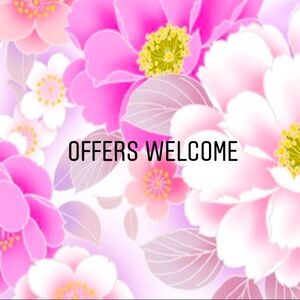 Reasonable offers are always welcome